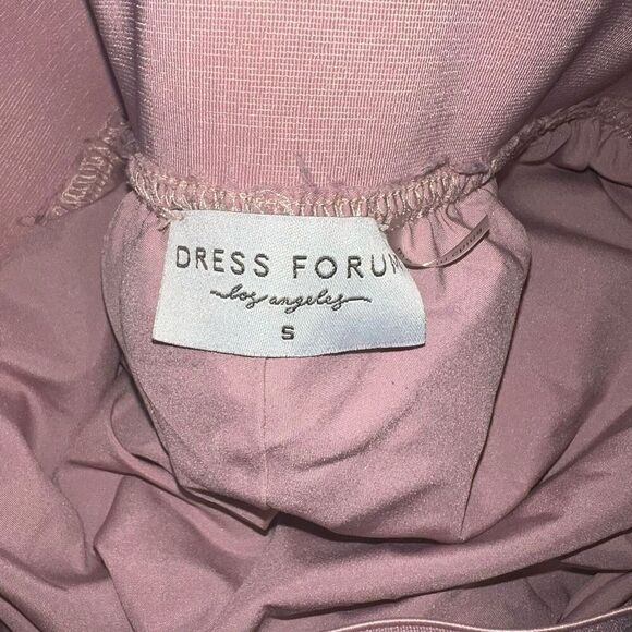 Dress forum pleated pink lilac Skort skirt with shorts size S - Picture 4 of 4